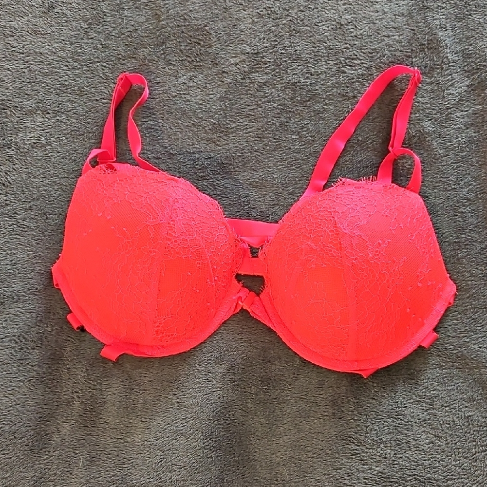 Victoria's Secret Red Lace Bra